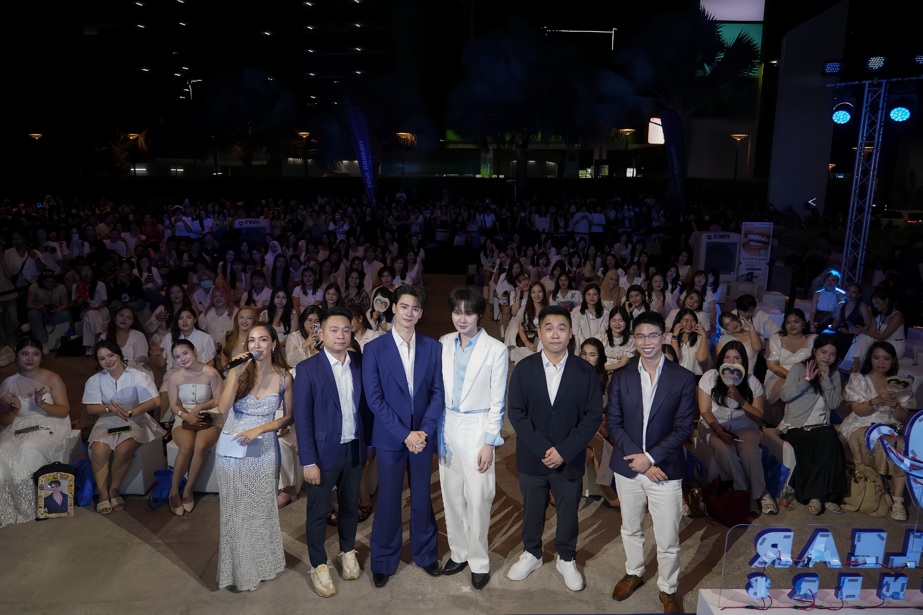 Audience and team at Dr Clear Aligners launch event