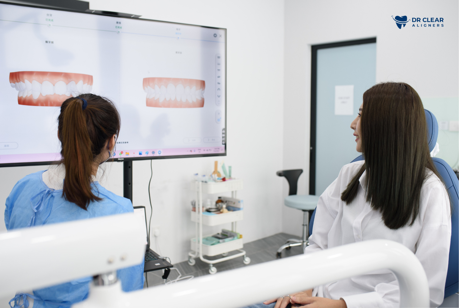 dr clear aligners 3D scanning and digital planning consultation